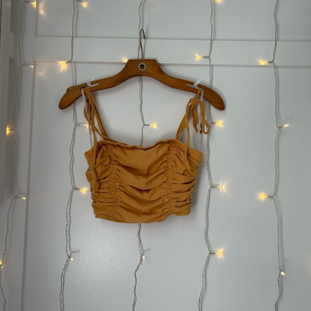 Orange cropped tank from Skylar Rose